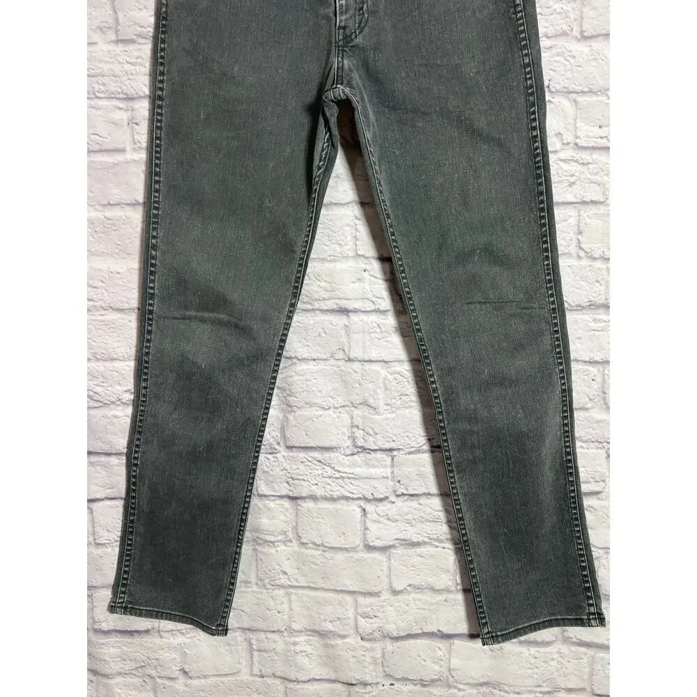 Levi's 511 Slim Fit Grey Stretch Jeans Mens SIZE 33x32 Five Pocket Denim